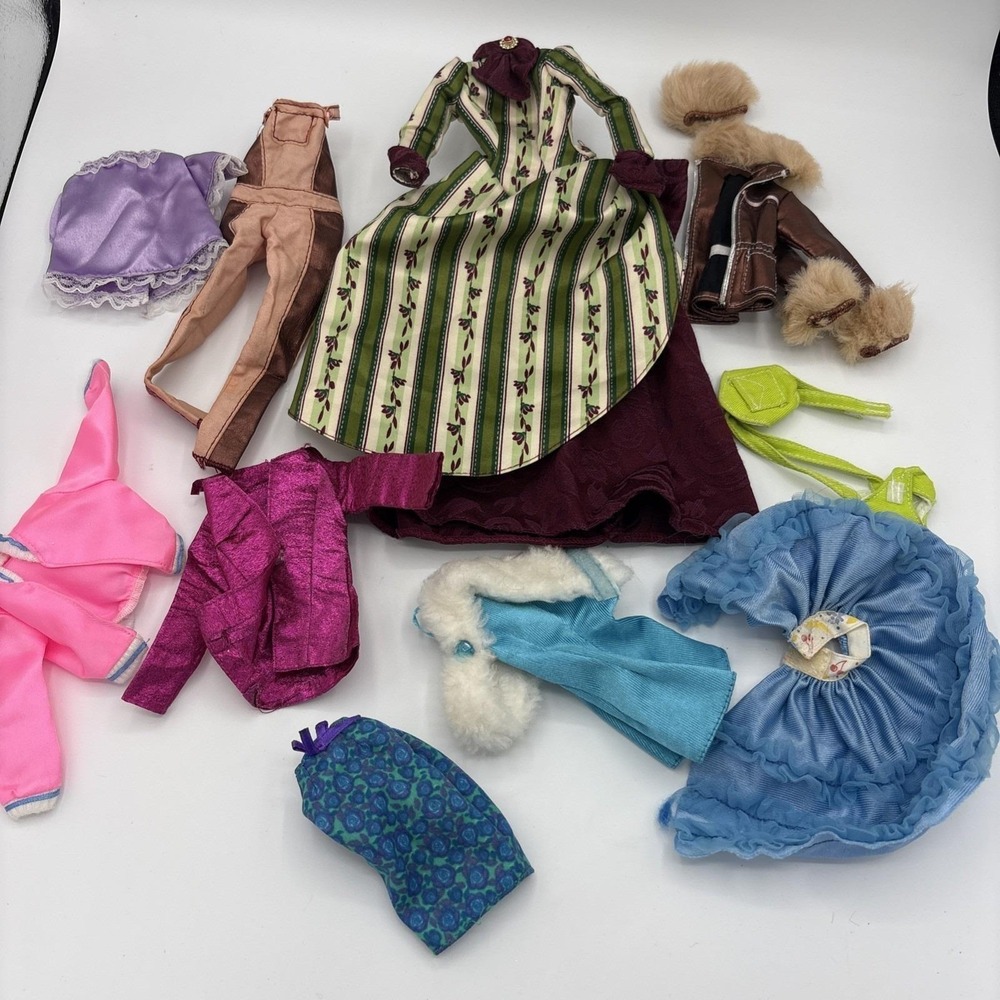 Huge Vintage Barbie Clothes Lot 68 Pc - 80s 90s Tagged Mattel Fashion Avenue